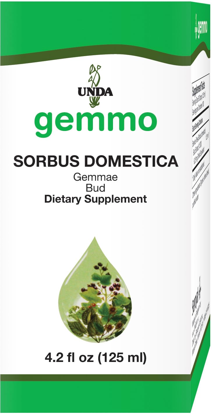 UNDA Gemmo Therapy Sorbus Domestica | Service Tree Buds | 4.2 fl. oz.