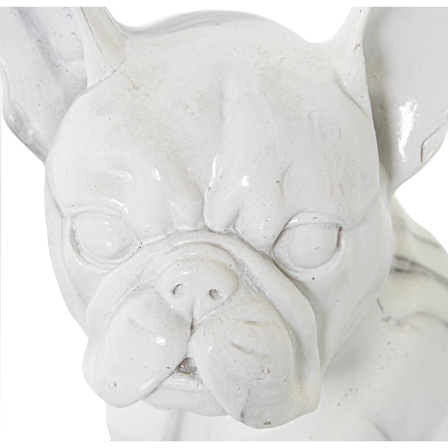 AlexandreHouse Perro Acabado Marmol Resin Figure, 16 x 12 x 21 cm, Multicolour - Image 2