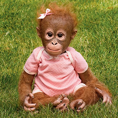 Muñeca Mono Annabelle's Hugs 22 Pulgadas Vinilo RealTouch miniatura 6