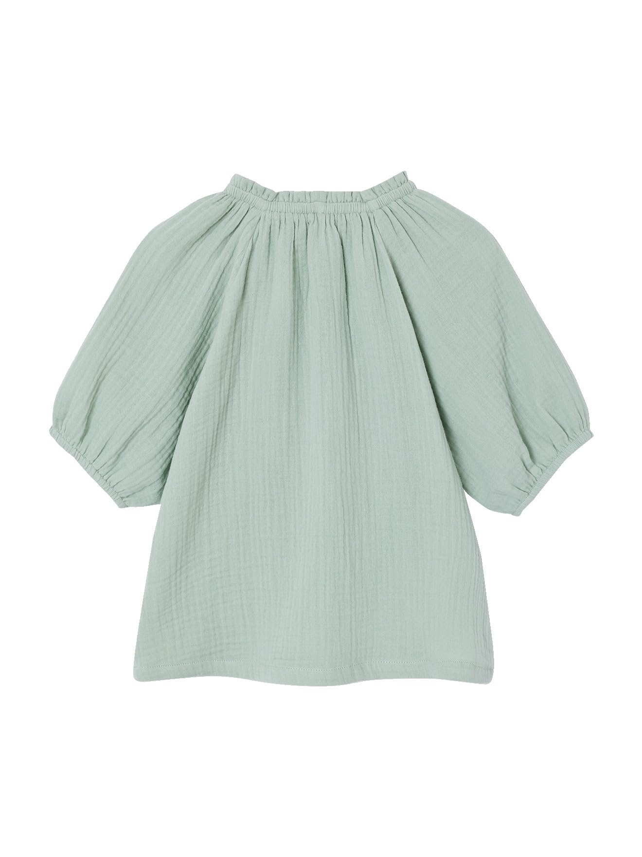 Vertbaudet Musselinbluse Mädchen mit Ballonärmeln