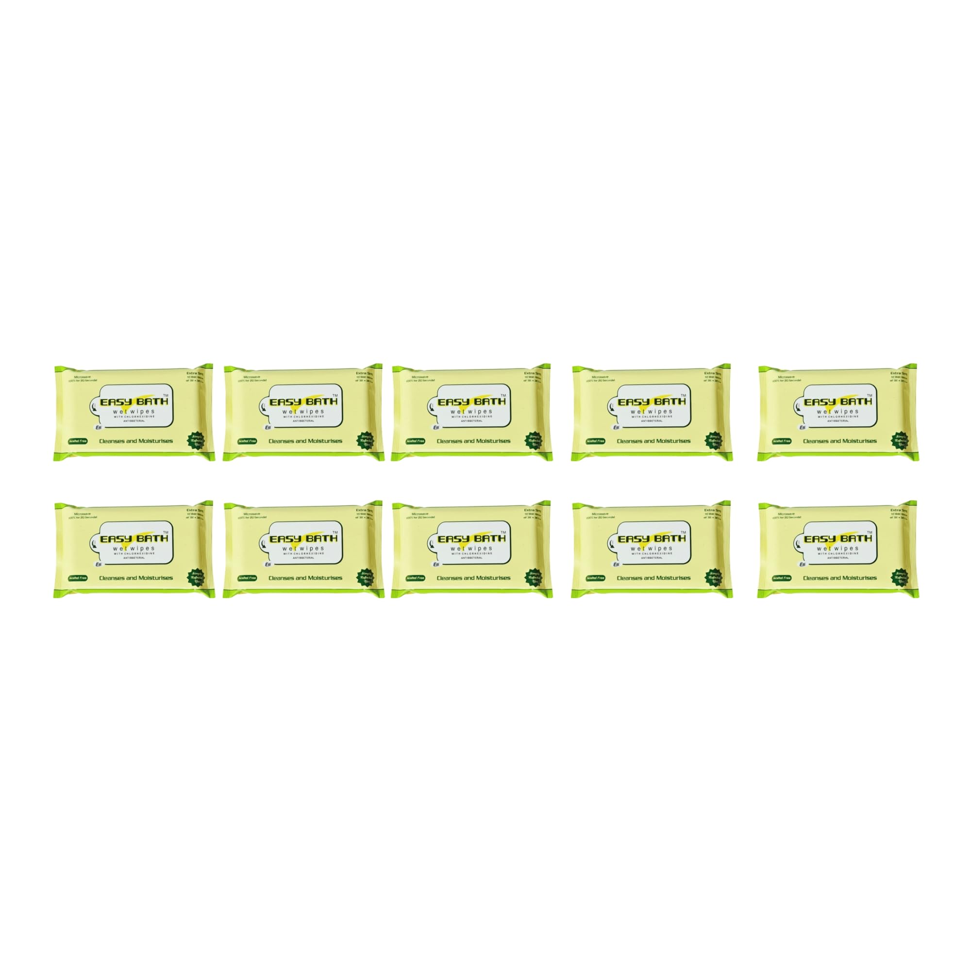 Adult Wet Wipes for Bed Bath | Large & Thick | Aloe Vera & Vitamin E | No Rinse Required | Dermatologically Tested | Alcohol Free | Disposable Bath Wipes | 10 Sheets in Pack of 10-picture-24
