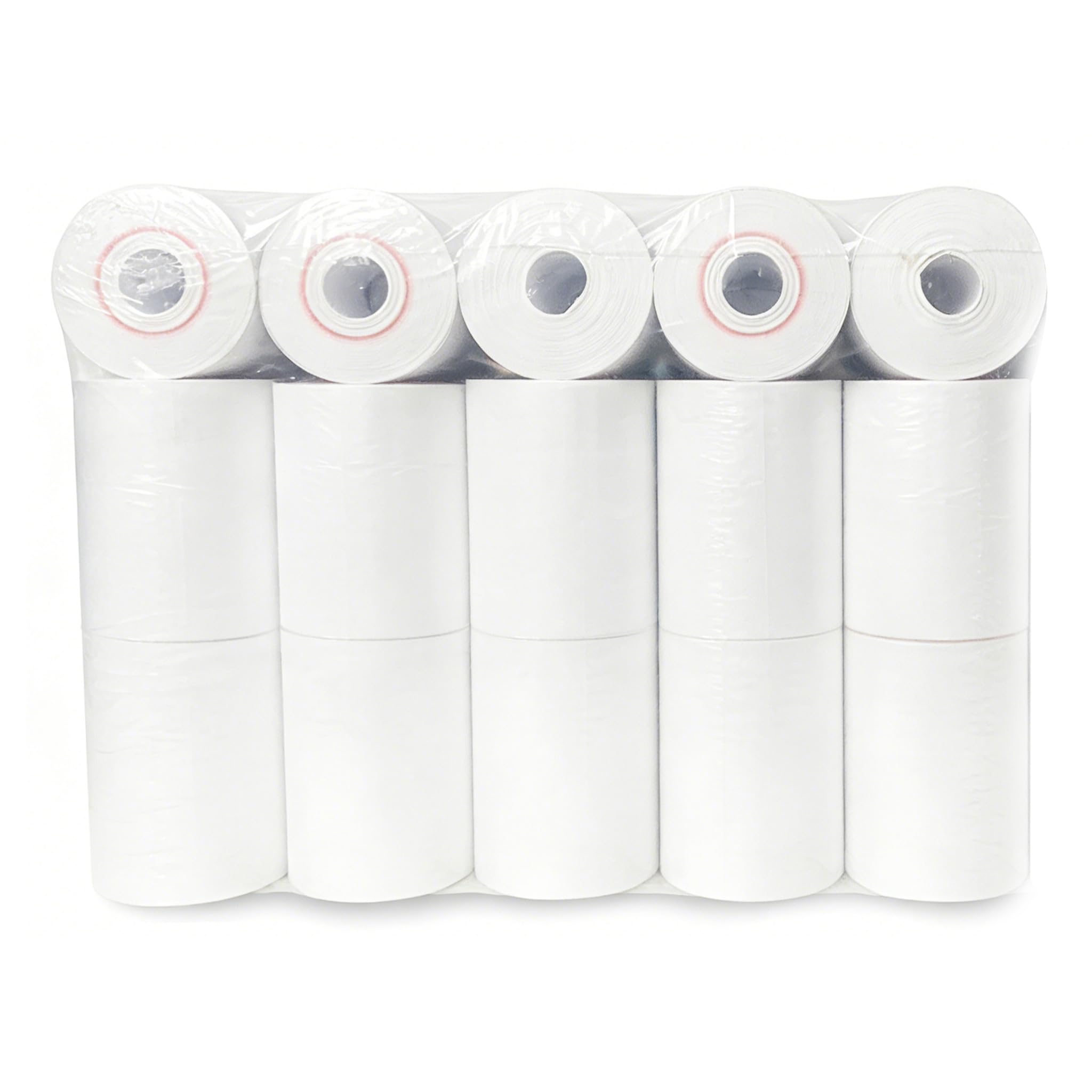 VV LIINNCXM 20 Rolls Thermal Printer Paper, Glossy Thermal Printer Paper for Autorefractor and Lensmeter Printer, 57mm X 30MM, Diameter 26mm, Suitable For Optical store