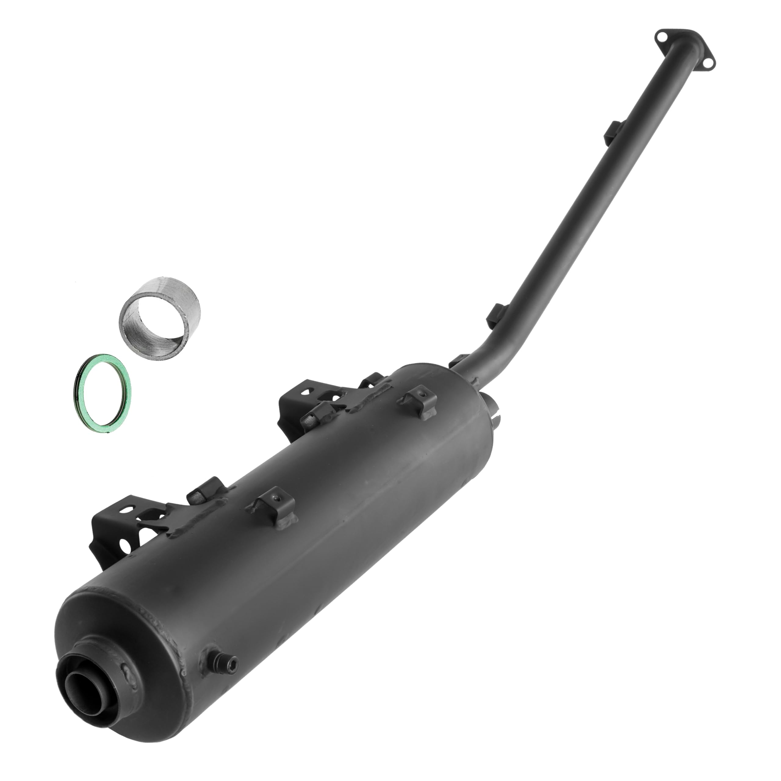 Caltric Muffler with Gasket Compatible with Kawasaki Brute Force 750 Kvf750 4X4I 4X4 Carb Injector 2006-2011 product thumbnail 8