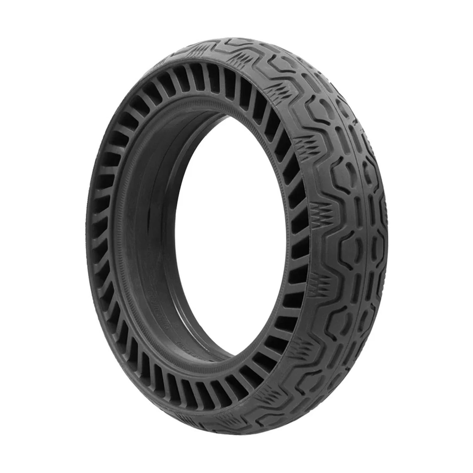 Neumático sólido for patinete eléctrico, compatible con Segway, Ninebot, G30, G30D, piezas de rueda delantera y trasera 10 pulgadas, 60/70-6,5 goma Neumático macizo para patinete eléctrico