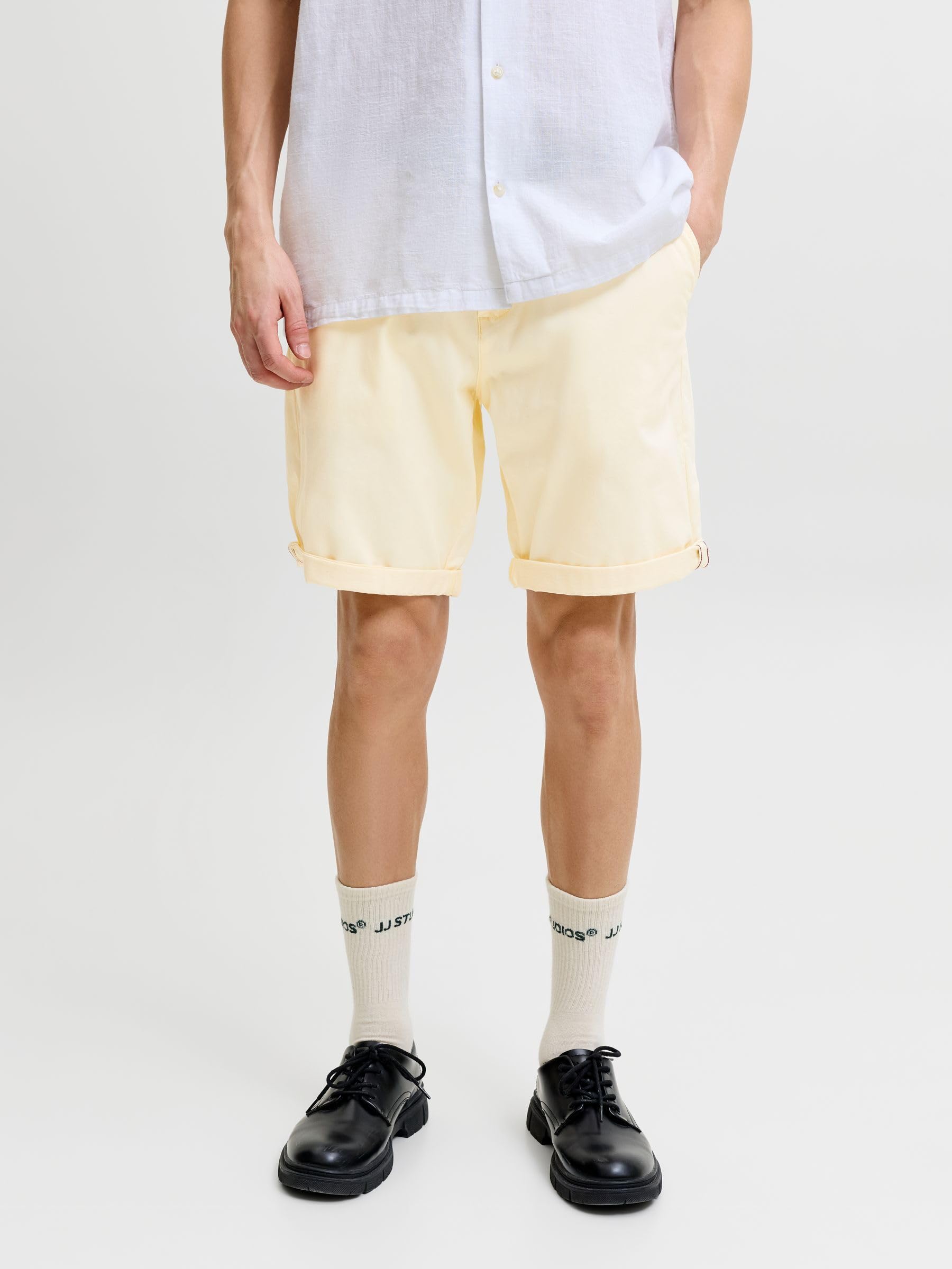 JACK & JONES - Jpstbowie Shorts Solid SRT SN, Jpstbowie - Pantaloncini Solid SRT SN Uomo