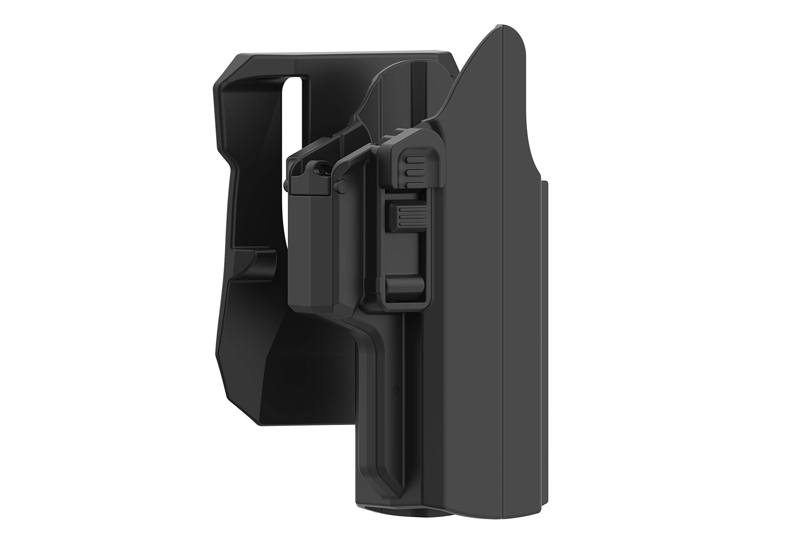 efluky Universal IPSC Pistole Paddelholster Fit Walther P99, Springfield XD, Beretta APX, Sig Sauer P320, Glock19, 19X, 17, 21, 22, 23, 26, 27, 31, 32, 33, 45 (Gen1-5) (Paddle)