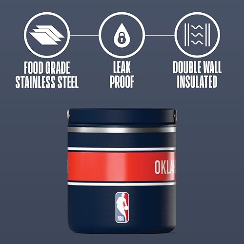 Miniatura 110 de Hydrapeak - Termo de acero inoxidable de 32 oz, aislamiento al vacío, comida caliente y fría, boca ancha, a prueba de fugas, para adultos y niños