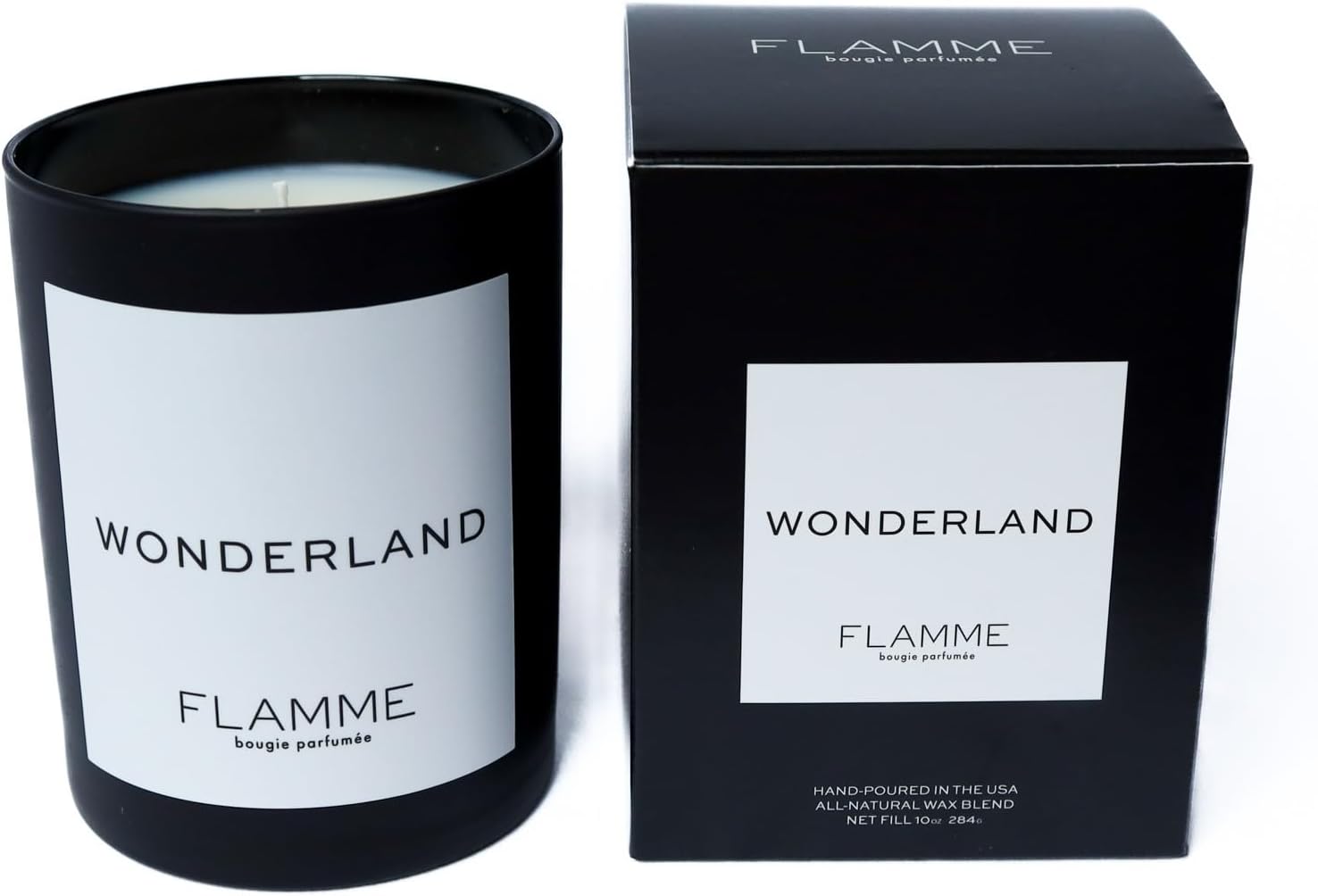 Wonderland | Christmas Holiday Scented Candle | 10oz | 60 Hour Burn Time | Luxury Candle | All Natural Soy