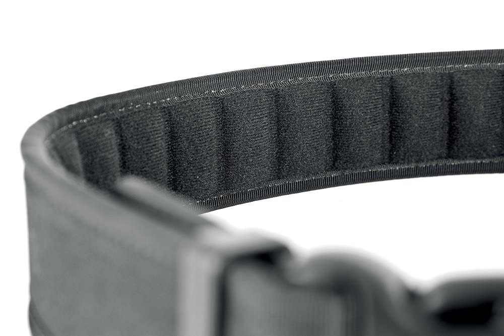 VEGA HOLSTER Cinturone in Cordura H.5 CM con Parte Interna Imbottita Nero XL 2V31