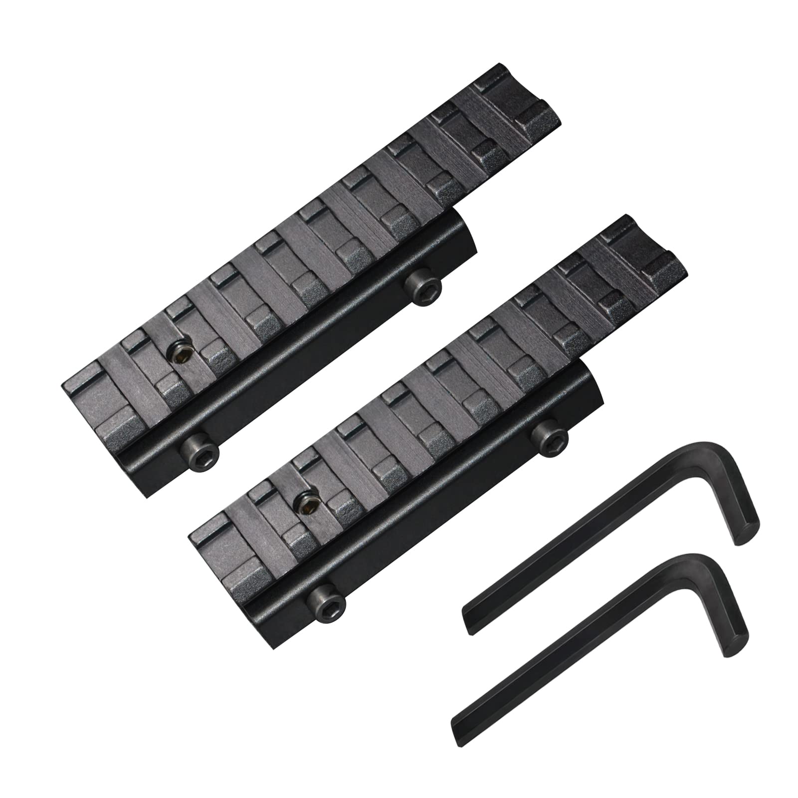 Fineonly Dovetail to Picatinny Rail Adapter 11mm to 20mm Weaver Rail