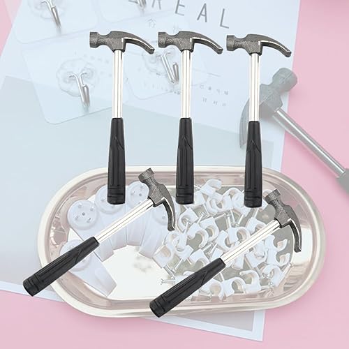 Miniatura 6 de Garneck 5 unids mini garra martillo mango goma alfombra hogar pared removedor de uñas con amortiguador antideslizante para el hogar