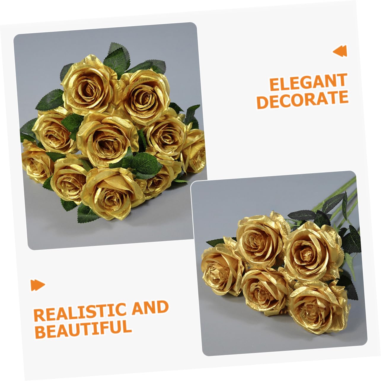 PRETYZOOM 4 Racimos De Cestas Colgantes De Rosas Florero De Rosas Artificiales Flores De Rosas Artificiales Decoración De Rosas Floreros Flores para Centros De Mesa Adornos Navideños