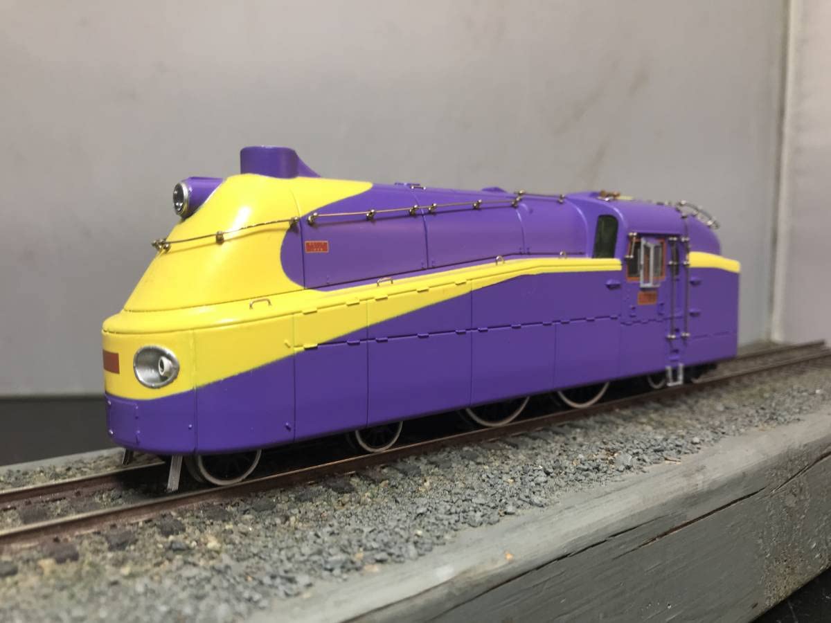 Amazon | 海龍 南満州鉄道500号機 戦前タイプ 紫黄色塗装1/87 16.5mm