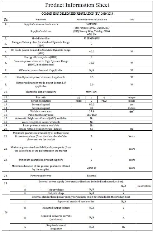 32IN UHD SMART MONITOR WHITE 32IN UHD SMART MONITOR WHITE