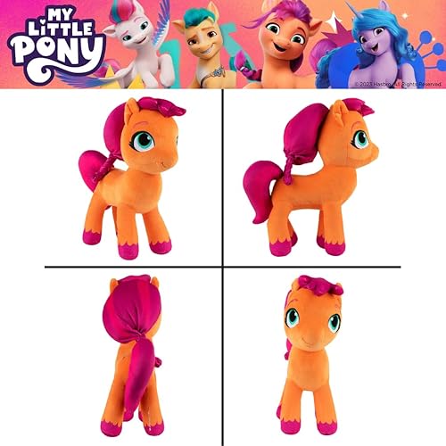 Miniatura 7 de Franco Kids Bedding - Almohada de peluche súper suave, talla única, My Little Pony Sunny