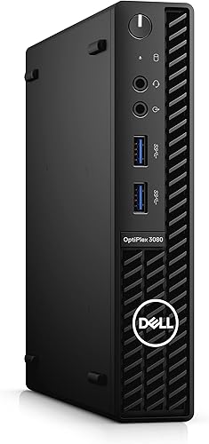 Dell Escritorio empresarial Optiplex 3080 con factor de forma micro 2022, Intel Core i5-10500T, 16 GB RAM, 512 GB PCIe SSD, Wi-Fi 6, Bluetooth, disponible en Yaxa Peru