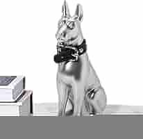 Amazon.co.jp: 犬の像、ドーベルマンの置物 - ドーベルマン犬の