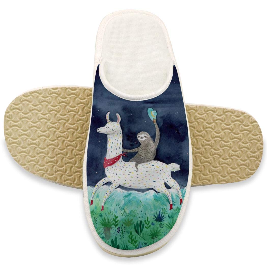 mens sloth slippers
