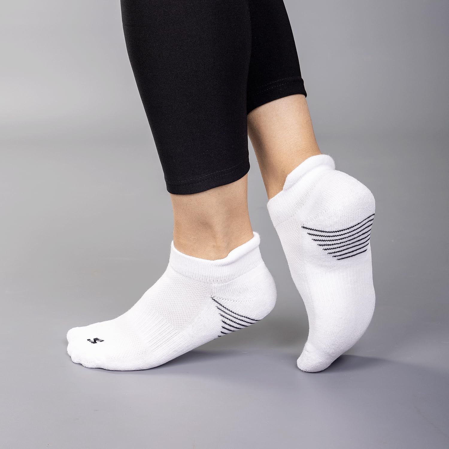 Supersox Ankle Sports Socks for Women, Made With Breathable, Anti Odour & Moisture Absorbent Cotton with Durable Welt & Cushioned Bottom (Pack of 3) (IN, Alpha, Free Size, Multicolor) 4