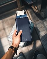 Vista 6 de VULKIT Cartera Portapasaportes con Bloqueo RFID, Cartera de Viaje para Hombre y Mujer