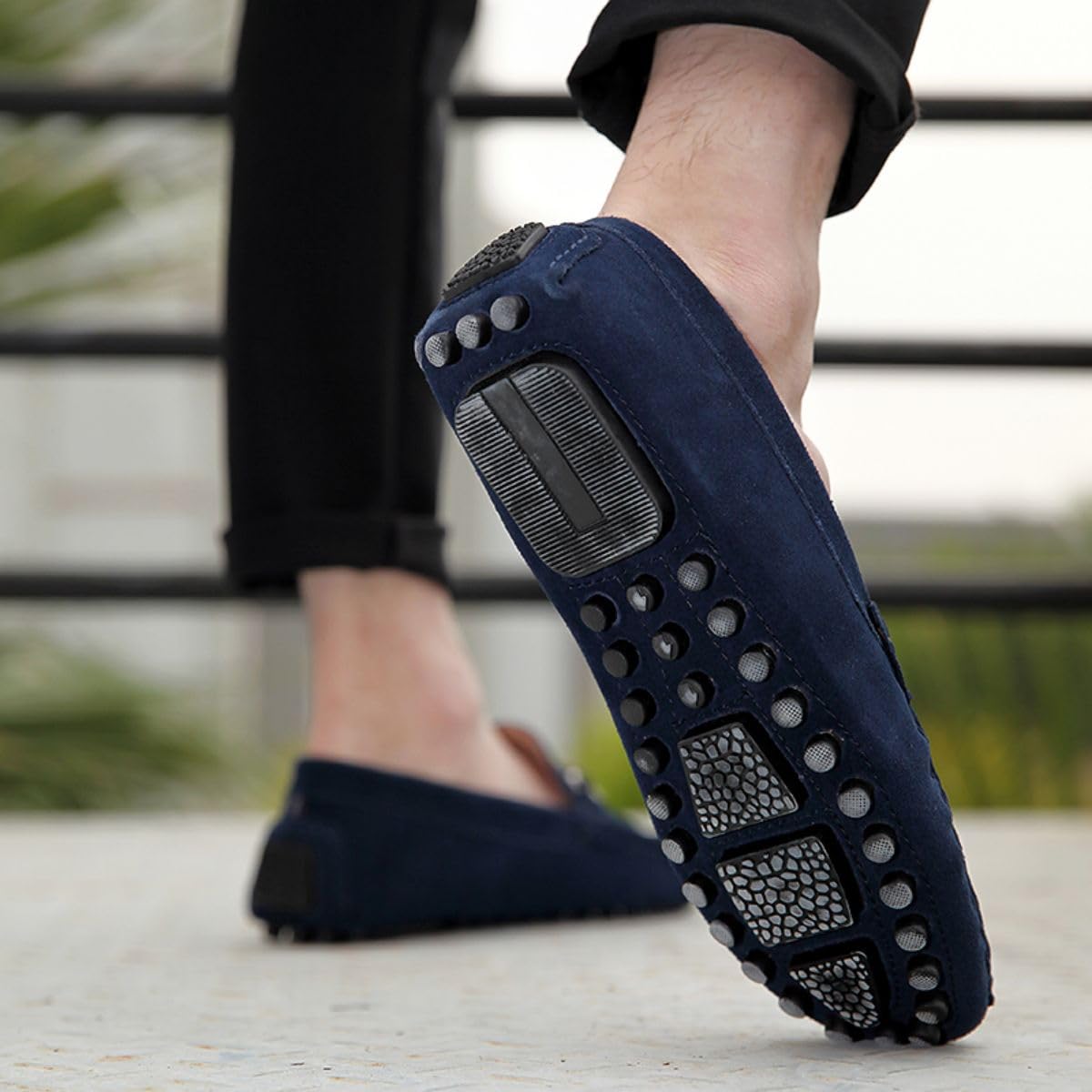 Mocasines Classic Masculinos Zapatos de conducción Flat Slippers Penny Moafers Suaves Comfort Zapatos de Barco