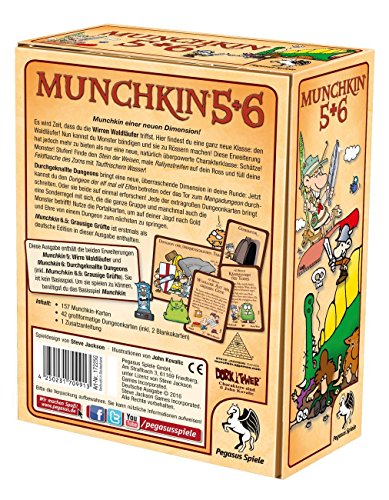 Pegasus Spiele - Juego de Mesa Munchkin 5+6 17225G (el Contenido Puede no Estar en español)