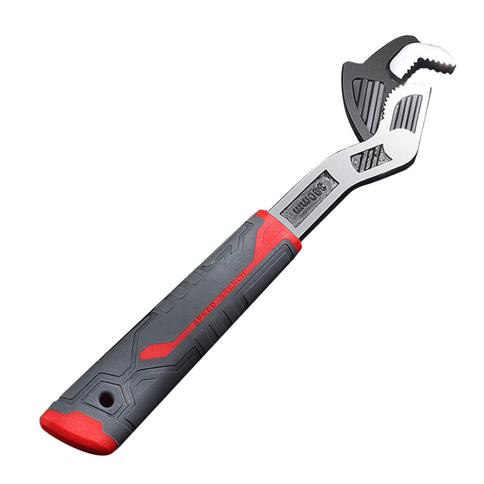 Twisaxc Universal Self Adjusting Pipe Wrench Anti Slip Multifunctional Pipe Spanner Tool Auto Repairs And Maintenance Adjustable Wrenches For Auto Repair