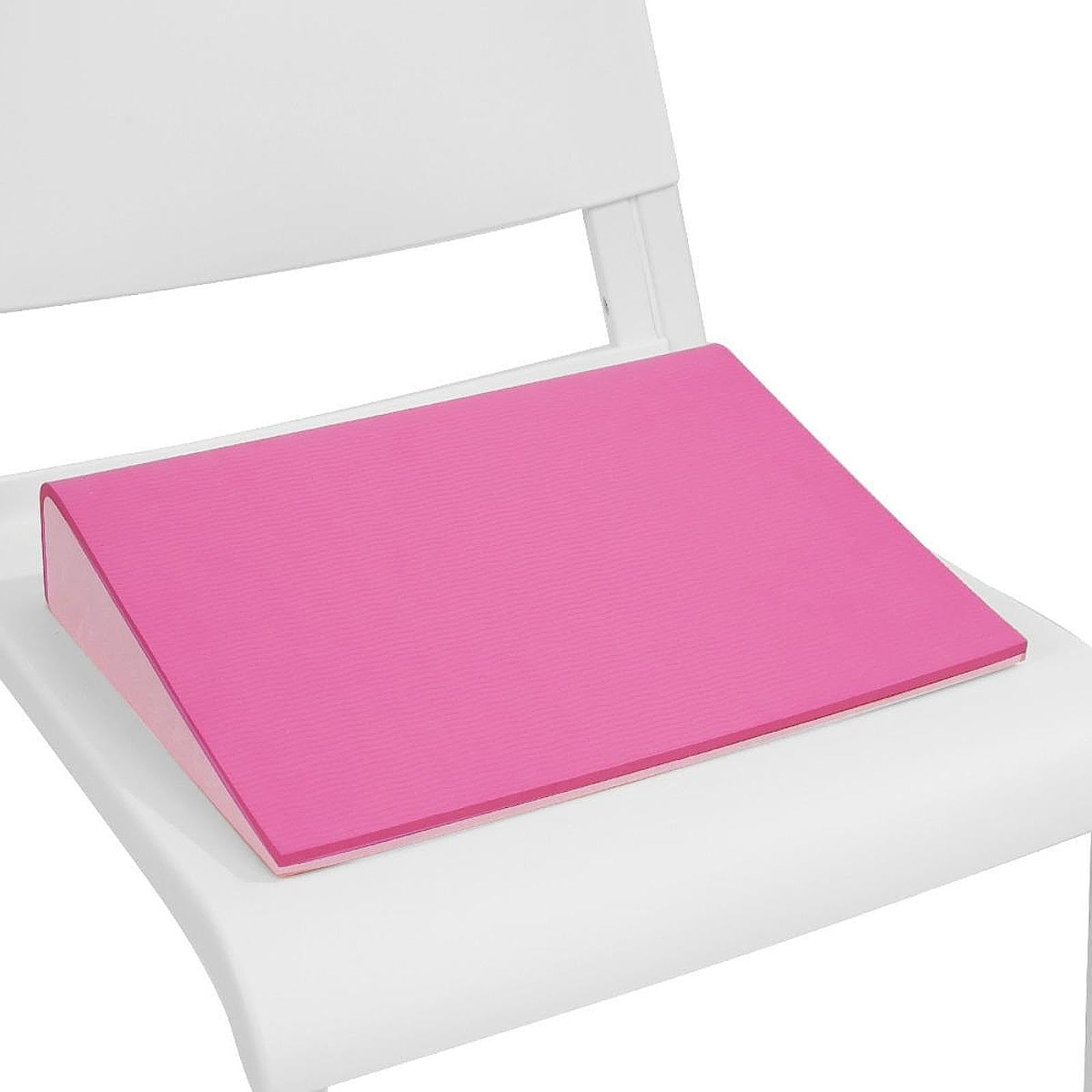 Sharplace Keilkissen für Bürostuhl, Sitzkissen für den Hintern, langes Sitzen, Sitzkissen, Po-Kissen für das Sofa, Fahren, Innen- und Esszimmer, Rosa