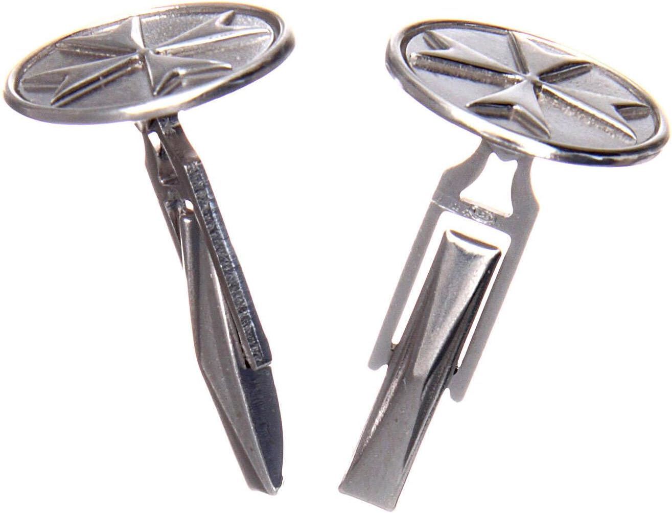 Holyart Maltese Cross Cufflinks in 800 Silver