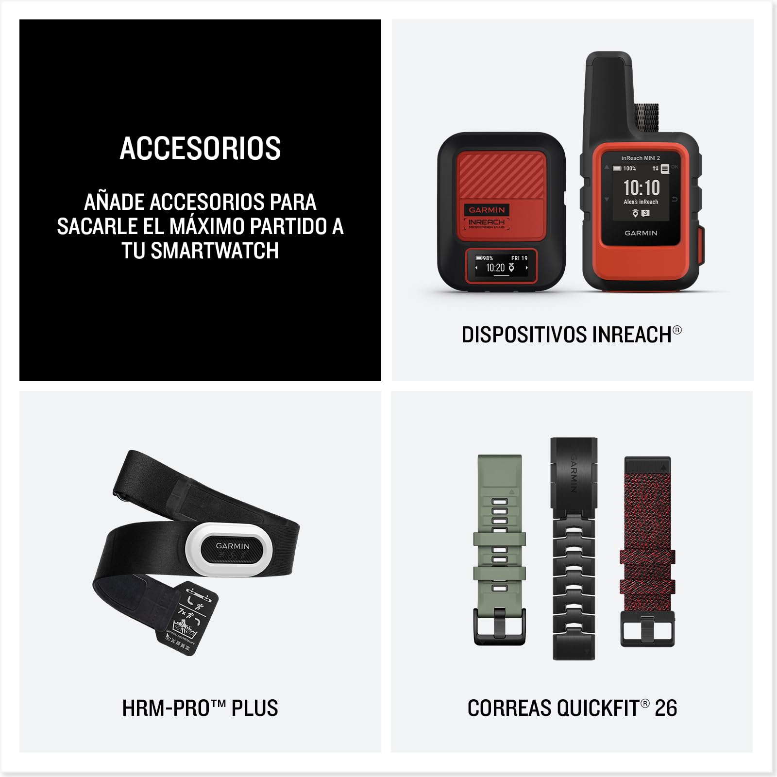 Garmin Instinct 3 Tactical Edition 50 mm, Reloj Inteligente, Negro | Pantalla AMOLED, GPS, linterna LED, funciones tácticas y hasta 24 días de batería
