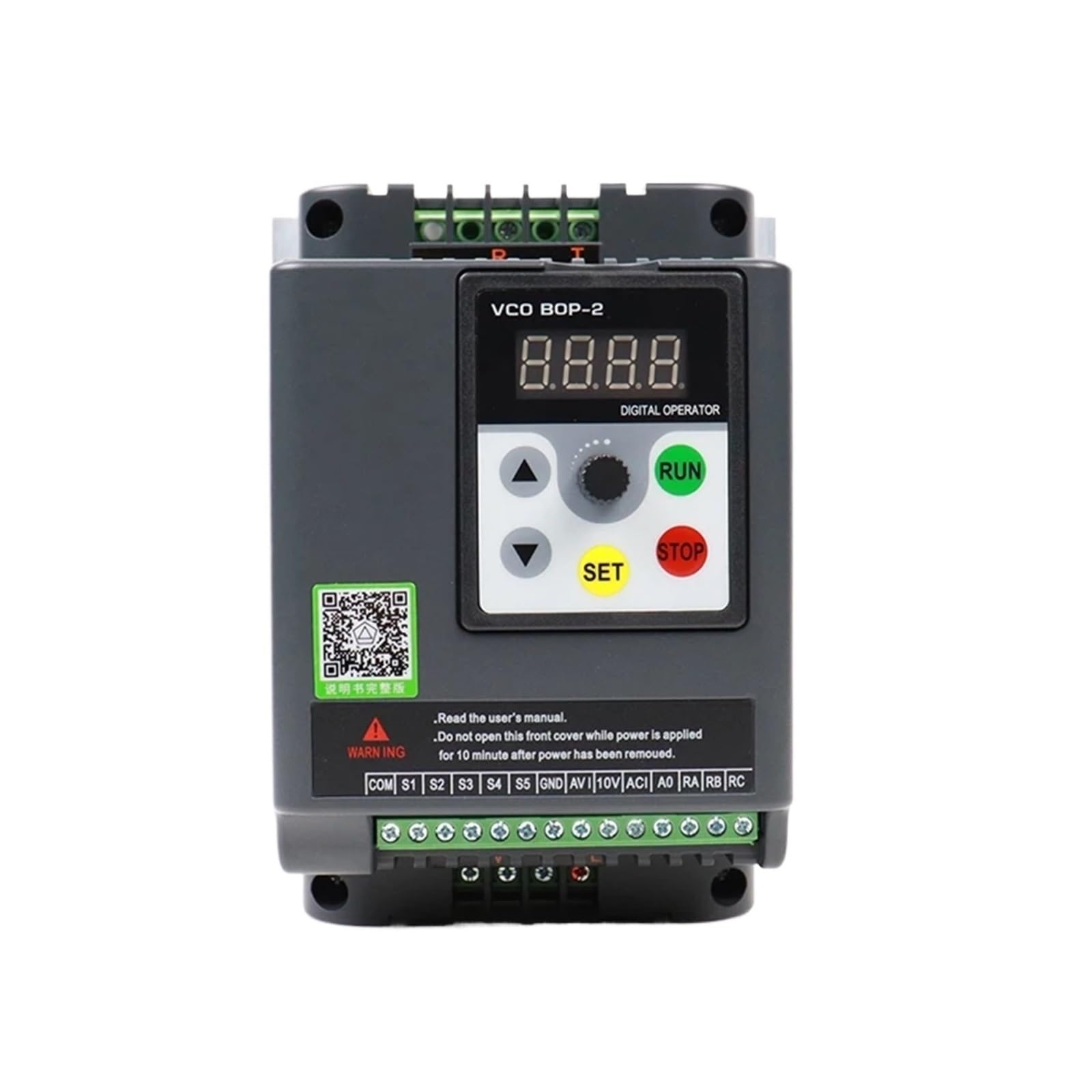 Variateur de fréquence monophasé 220V vers triphasé 220V 0.75kW pour moteur