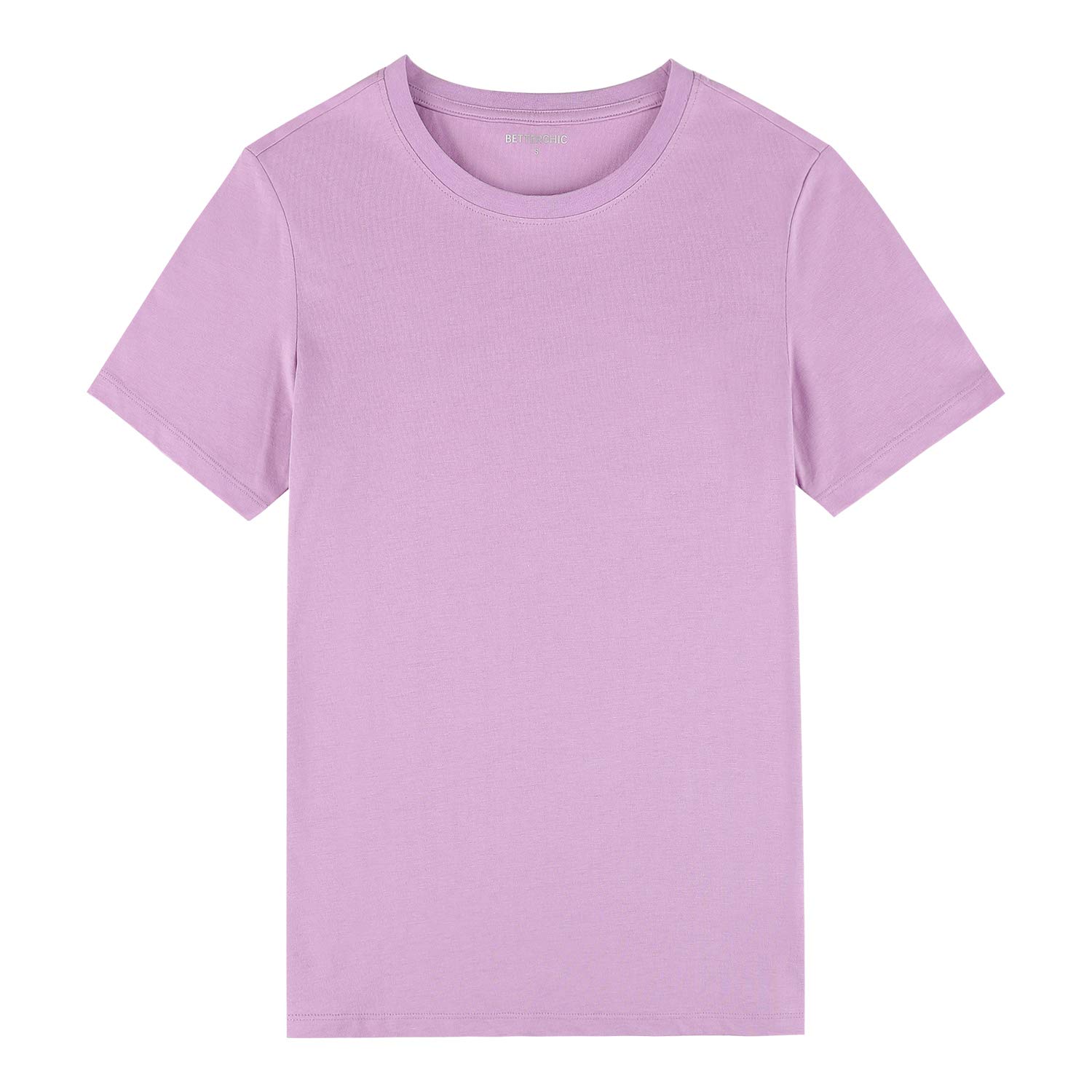 Women's Cotton T-Shirt Soft Short Sleeve Tees Crewneck Classic T-Shirts Size S-2XL