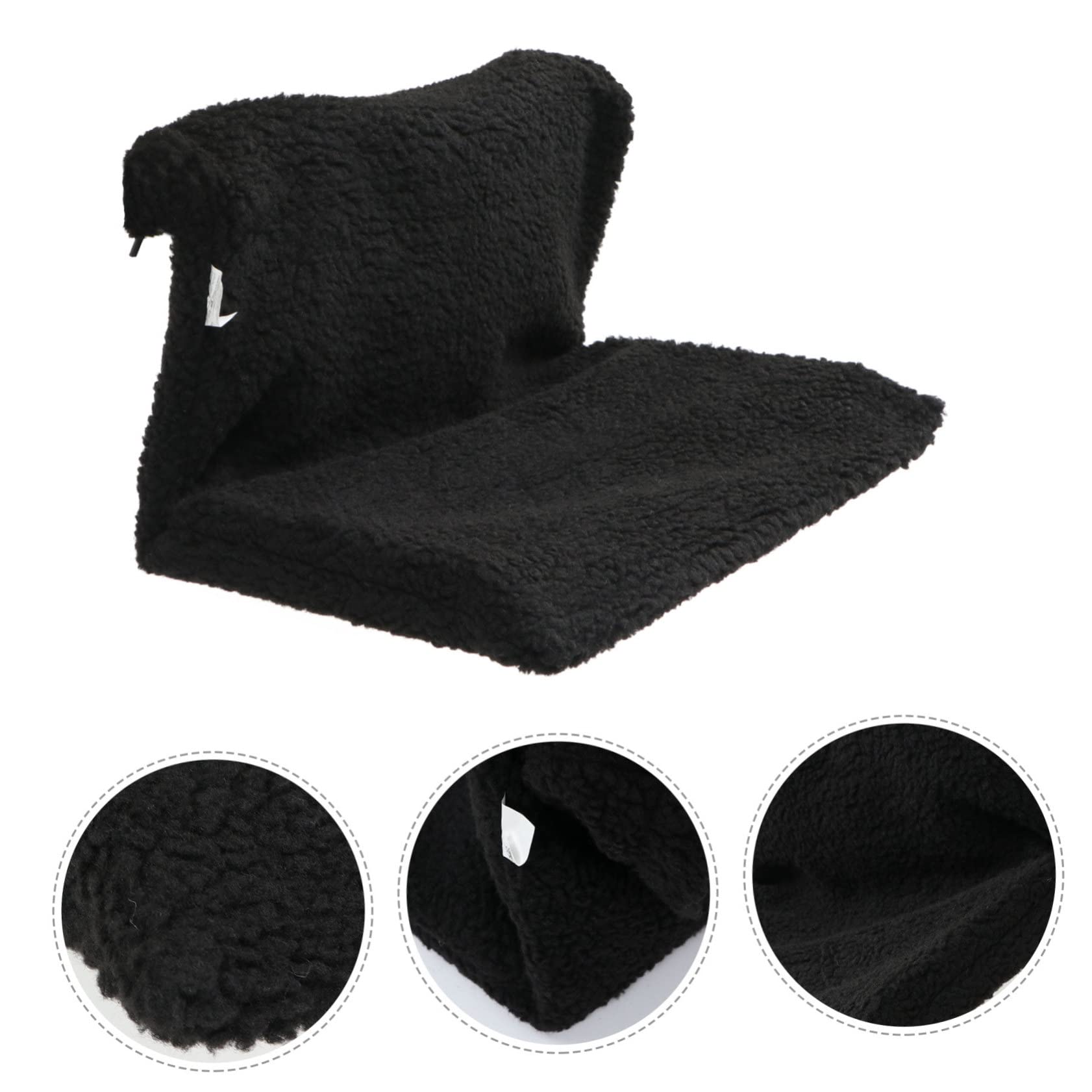 INOOMP Hamac pour Radiateur Chat en Tissu Polyester et Lin, Cadre Métallique Noir, et Facile à Nettoyer, pour Couchage Confortable pour Chat en Hiver