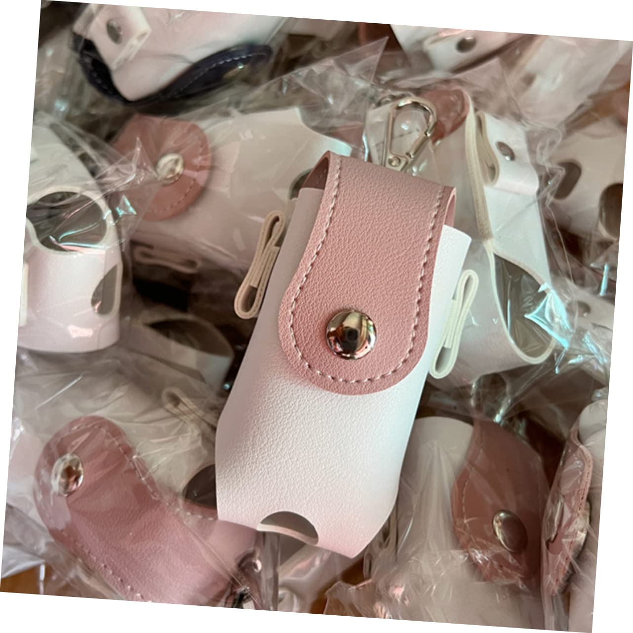 Hemoton Golf Ball Storage Bag with Clip Portable PU Waist Pack for Daily Use Compact and Lightweight Golf Ball Holder Pouch Present for Golf Lovers and Outdoor Activities