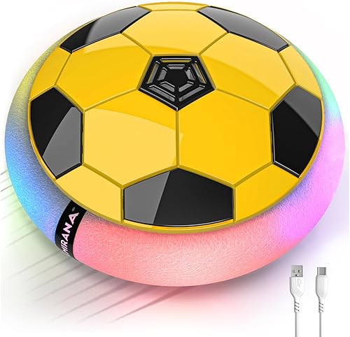 Miniatura 8 de Mirana Fútbol flotante con batería recargable por USB, para interiores, fútbol aerotáutico profesional, juguete divertido original fabricado en la