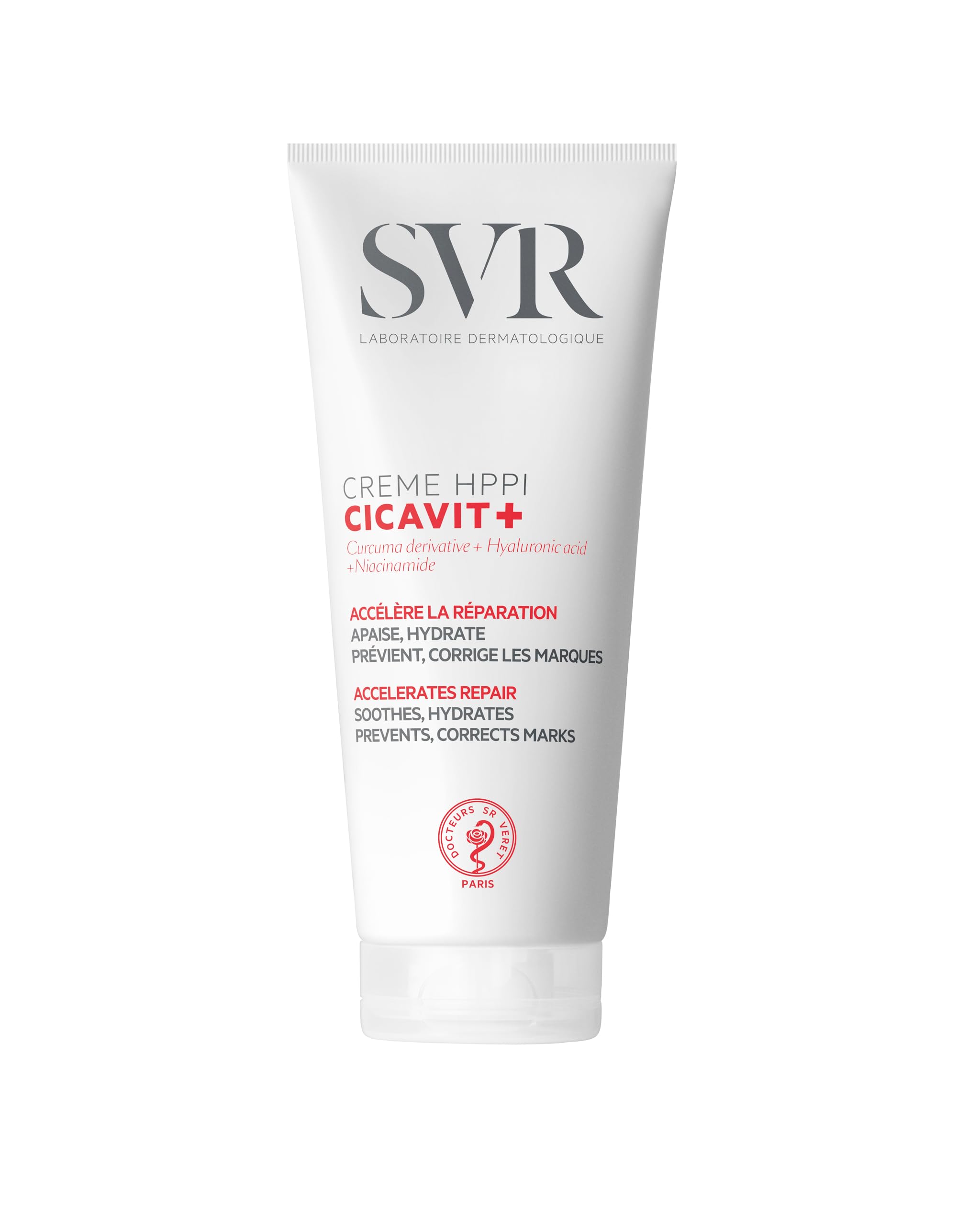 SVR – CICAVIT+ Crema HPPI – Crema Riparatrice Lenitive Anti-Segni – Ripara, lenisce e previene i segni – Per pelli irritate e fragili – 94% di ingredienti di origine naturale – 100 ml