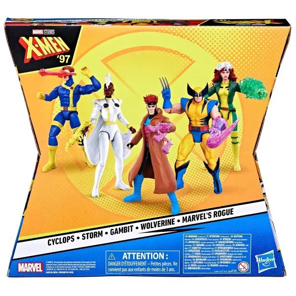 X-Men '97 Marvel Wolverine, Cyclops, Storm, Marvel's Rogue, Gambit