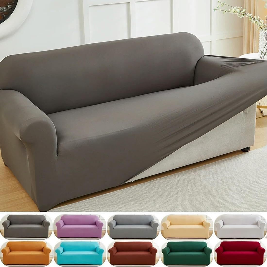 Funda elástica for sofá, Ideal for tapicerías y decoración de Interiores de Salas de Estar.