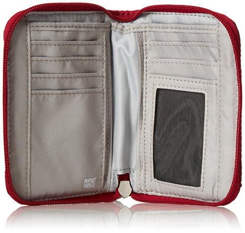 Pacsafe RFIDsafe W100 Portemonnaie Cranberry