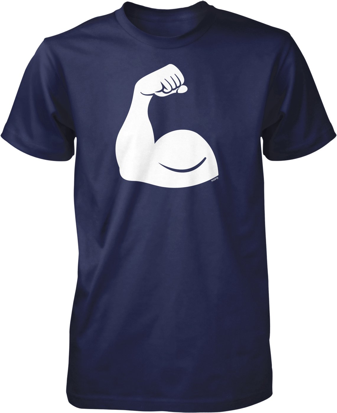 NOFO Clothing Co Flexed Biceps Emoji, Emoticon Men's T-Shirt
