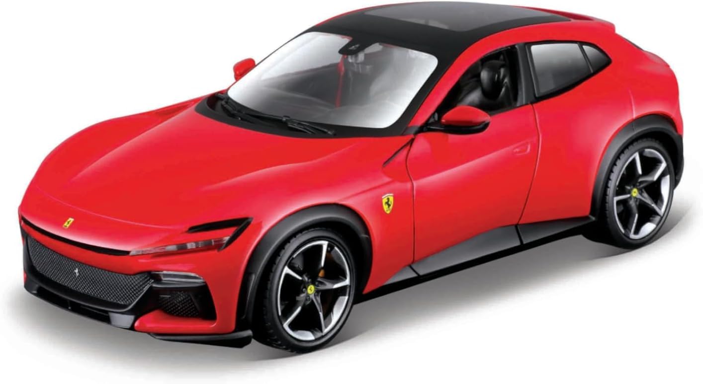 Bburago | 1/24 Ferrari - Purosangue SUV - Red | Scale Model Car-image-35