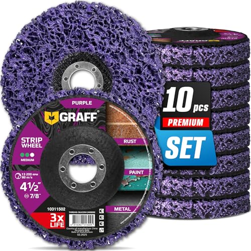disco removedor de pintura para taladro marca GRAFF