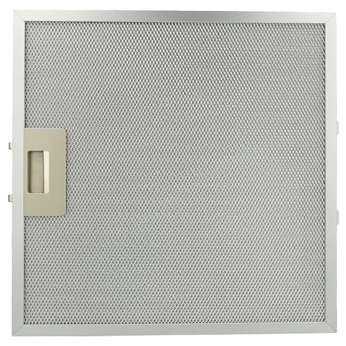 vhbw Filtrepermanent filtre à graisse métallique 32 x 32 x 0,85cm convient pour Juno, Maytag, Privileg, Whirlpool hottes de cuisinière métal