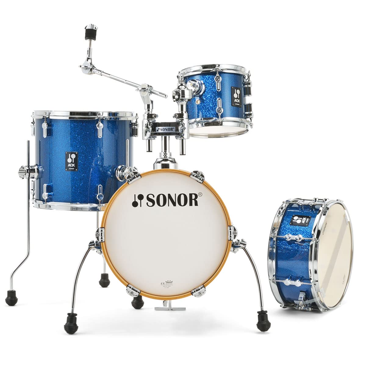 【SONOR ドラムヘッド】 SONOR ソナー Kompressor スネアドラム ブラス KS-1465SDB