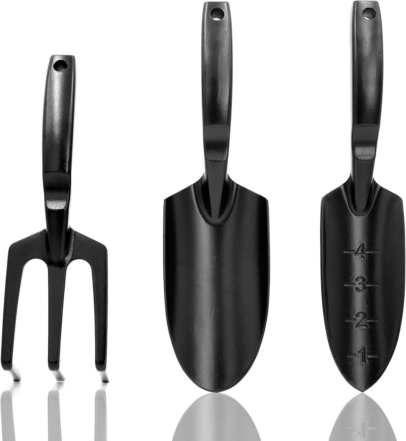 3 Piece Gardening Hand Tools Kit CastAluminum Garden Tool