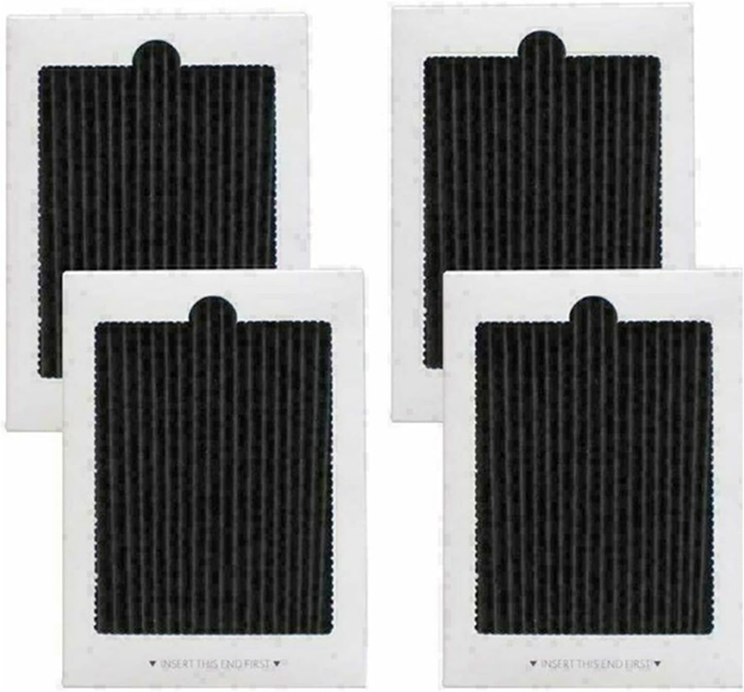 MFIO filtros 4 Uds. Filtro de Aire for refrigerador Compatible con Electrolux EAFCBF/Pureair Nevera congelador Piezas de filtros de Aire activados por Carbono