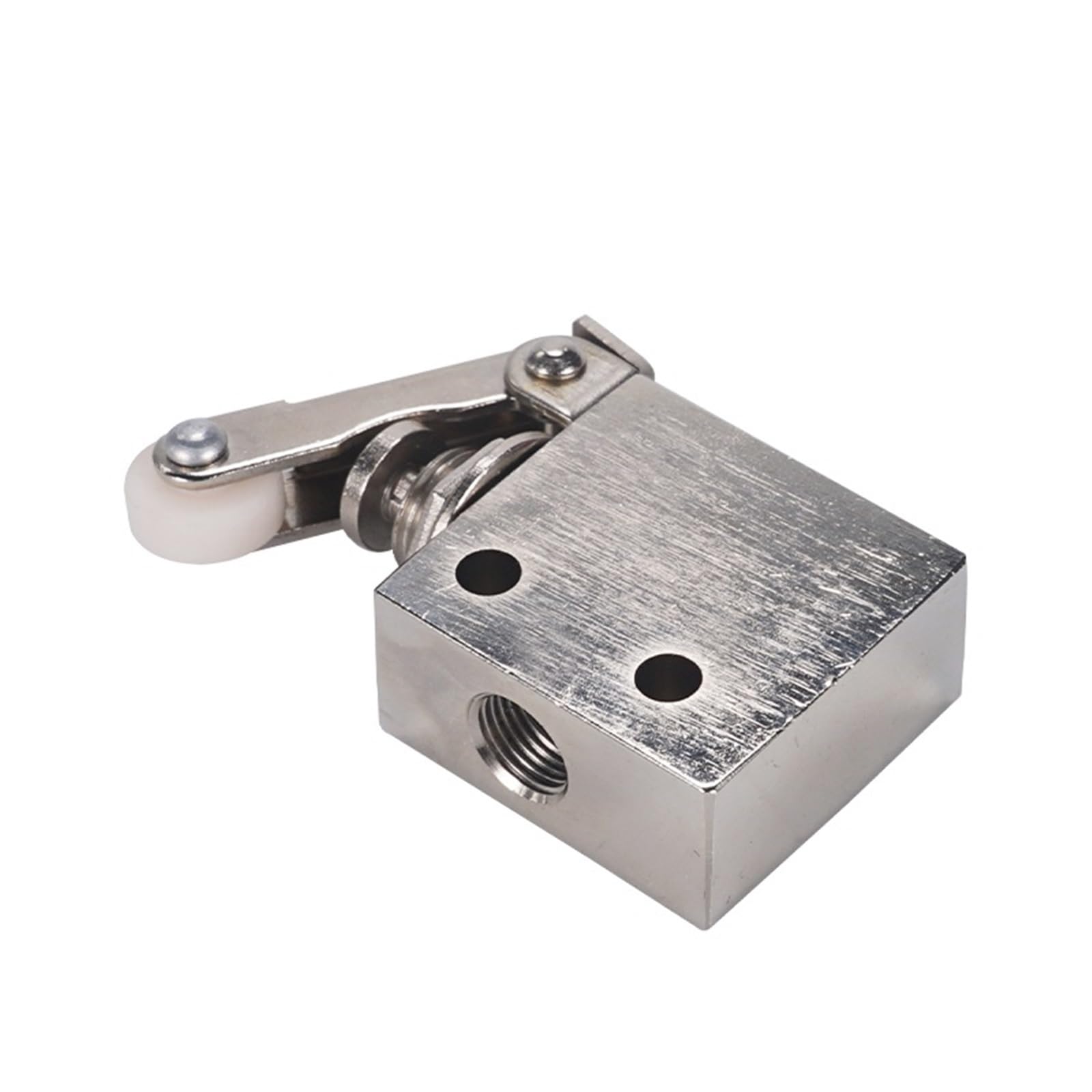 Vannes mécaniques manuelles et pneumatiques Soupape d'échappement mécanique TAC2-31P-34C 2P3W, levier à rouleau, raccords filetés femelles 1/8"(6mm)