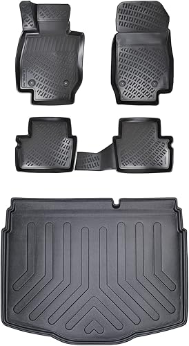 Miniatura 1 de Ehiltek - Juego completo de alfombrillas para Mazda CX-3 2015-2022 para todo tipo de clima, durabilidad, resistentes al agua, juego completo de