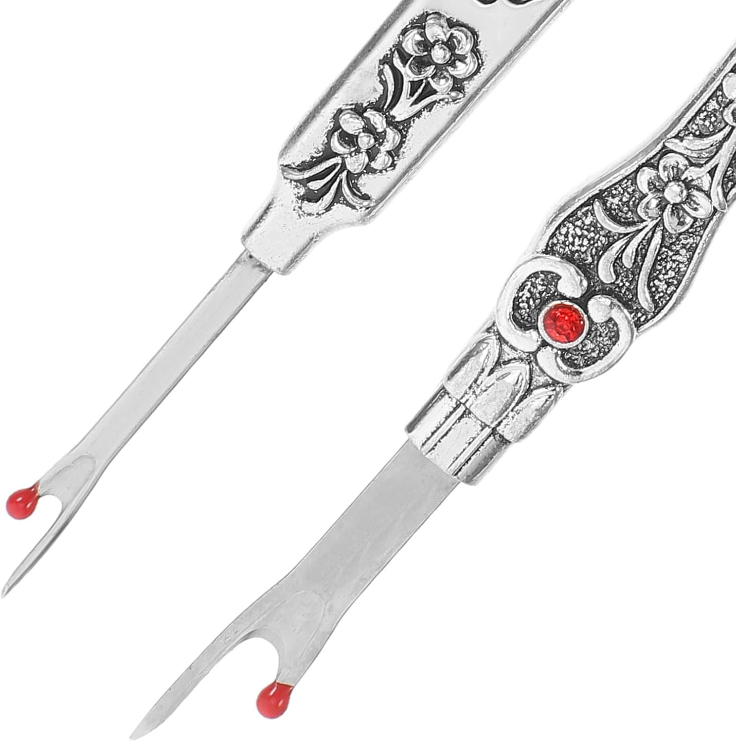 2pcs Vintage Daffodil Seam Ripper for Sewing and Embroidery