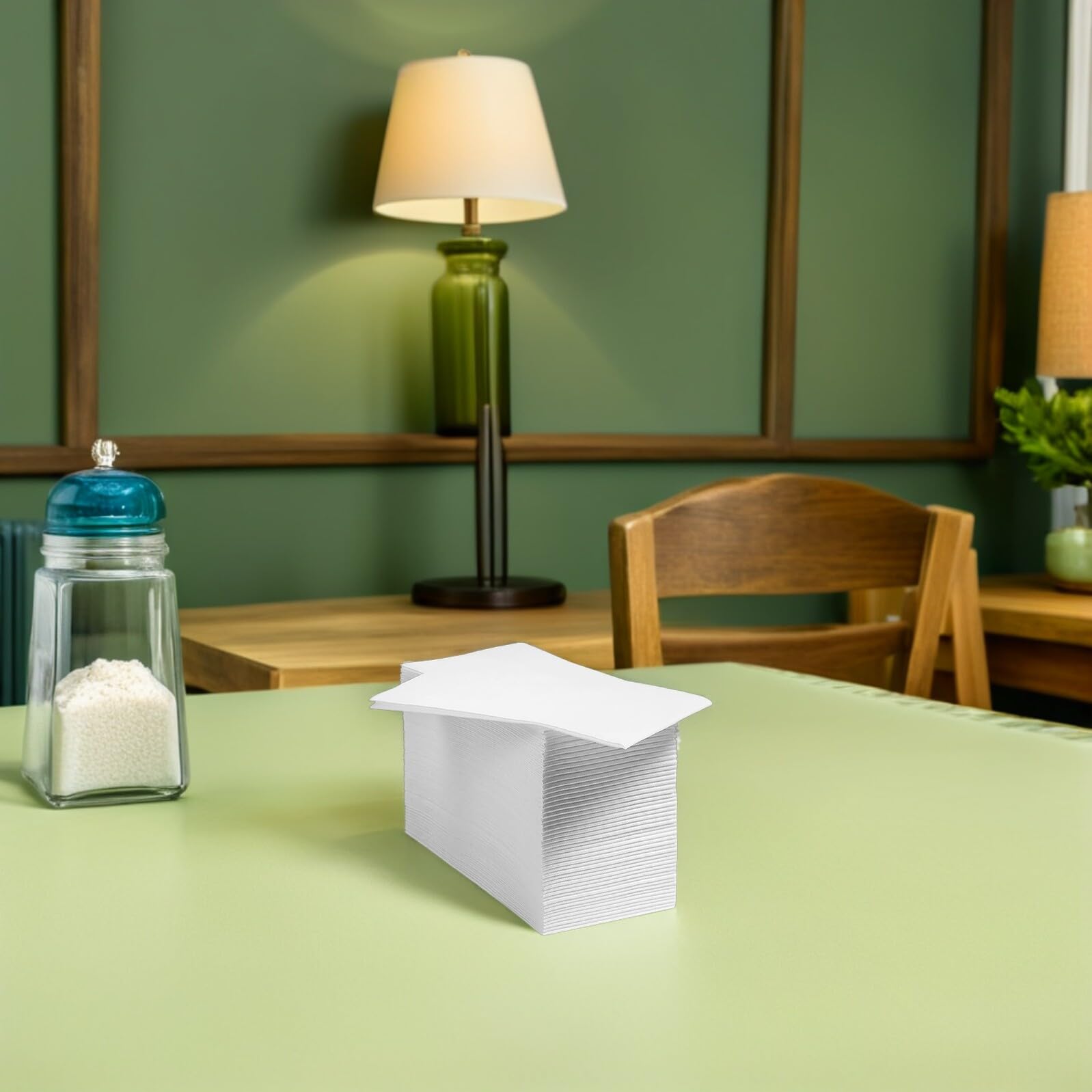 Baluue Servilletas de Papel Desechables para Fiesta 43x30 Cm, 100 Unidades, Absorbentes Polvo, Ideales para Banquetes, Bodas, Catering y Decoración de Mesas